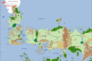 game of thrones map
