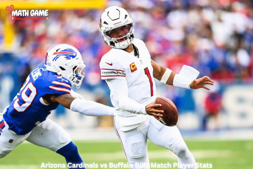 arizona cardinals vs buffalo bills match player stats