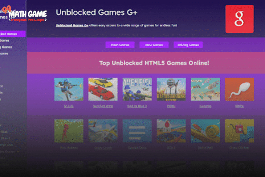 unblocked games g+