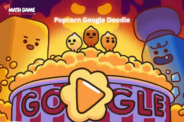 popcorn google doodle