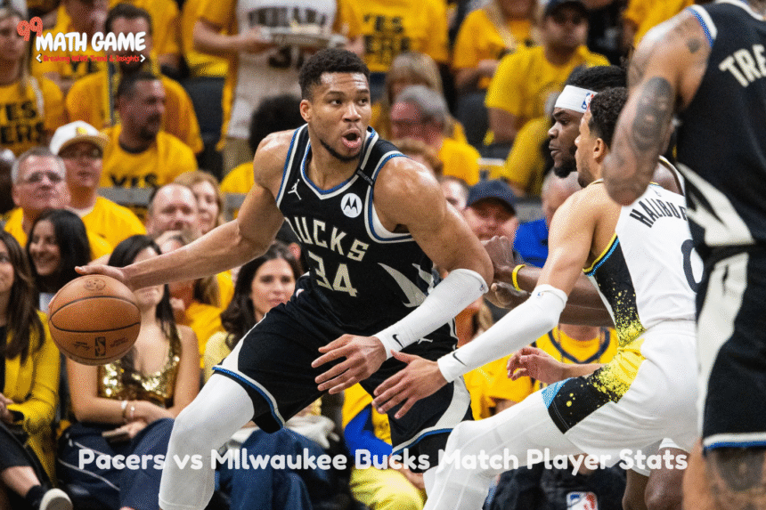 pacers vs milwaukee bucks match player stats